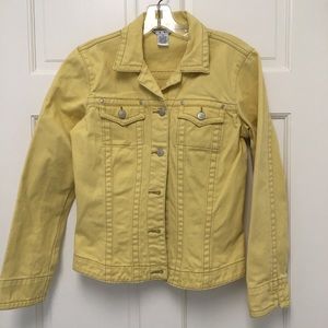 Yellow jean Jacket by CAbi